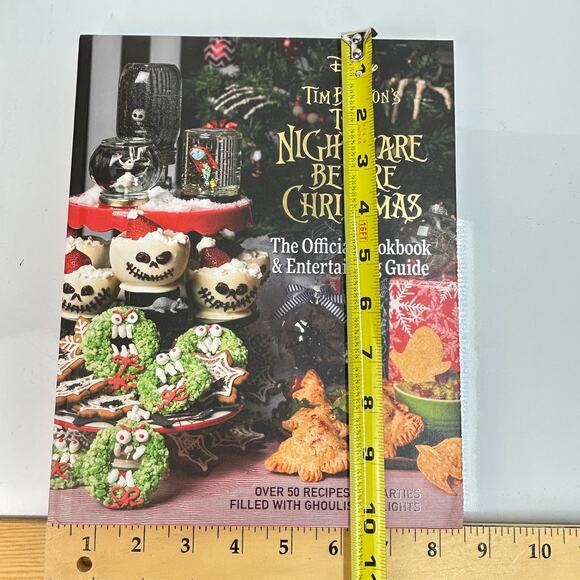 Lot of 3 Disney Nightmare B4 Christmas: Puzzle + Sleep Shirt XL 16-18 + Cookbook - Picture 10 of 16